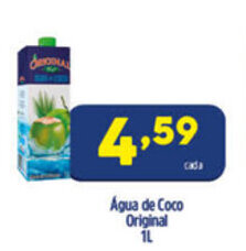 Arena Atacado Agua de Coco Original 1L oferta
