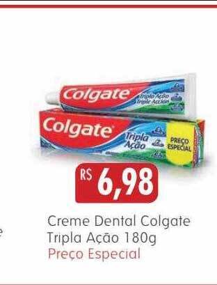 Epa Creme Dental Colgate Tripla Ação oferta