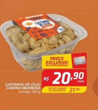 GBarbosa Castanha-de-caju Caseira Gbarbosa oferta