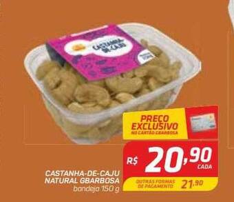 GBarbosa Castanha-de-caju Natural Gbarbosa oferta