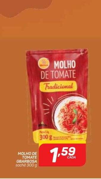 GBarbosa Molho De Tomate Gbarbosa oferta