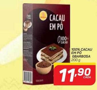 100% Cacau Em Pó Gbarbosa