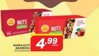 GBarbosa Barra Nuts Gbarbosa oferta