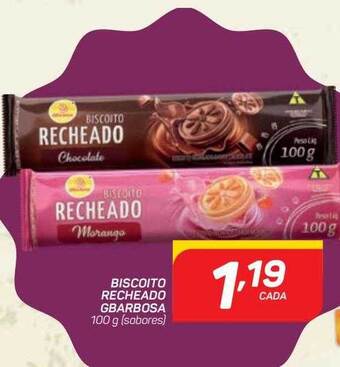 GBarbosa Biscoito Recheado Gbarbosa oferta