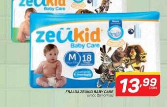 GBarbosa Fralda Zeükid Baby Care oferta
