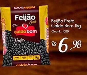 Giassi Supermercados Feijão Preto Caldo Bom oferta
