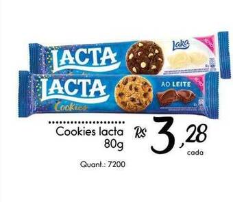 Giassi Supermercados Cookies Lacta oferta