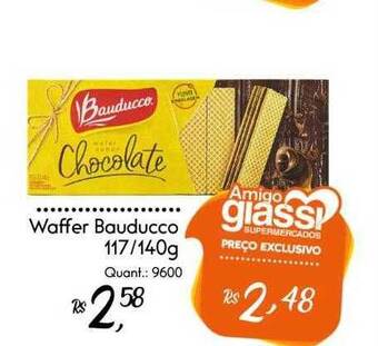 Giassi Supermercados Waffer Bauducco oferta