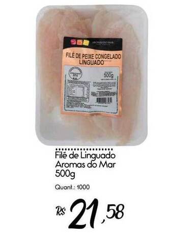 Filé De Linguado Aromas Do Mar