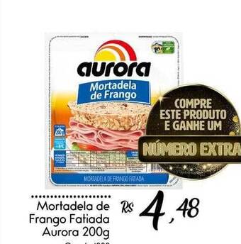 Giassi Supermercados Mortadela De Frango Fatiada Aurora oferta