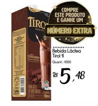 Giassi Supermercados Bebida Lactea Tirol oferta