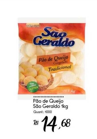 Giassi Supermercados Pão De Queijo São Geraldo oferta