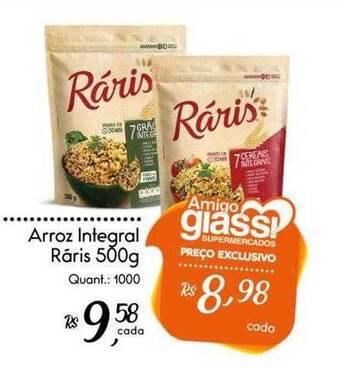 Giassi Supermercados Arroz Integral Ráris oferta