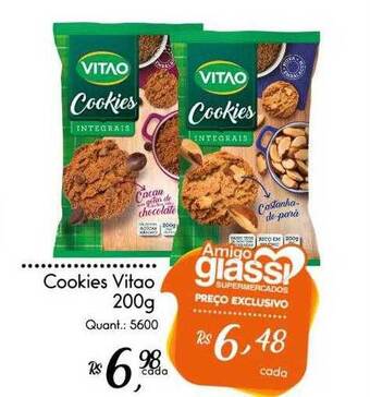Giassi Supermercados Cookies Vitao oferta