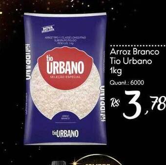 Giassi Supermercados Arroz Branco Tio Urbano oferta