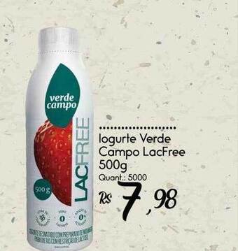 Iogurte Verde Campo Lacfree