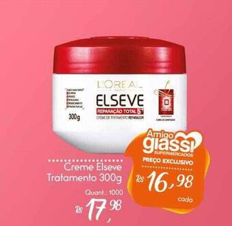 Giassi Supermercados Creme Elseve Tratamento oferta