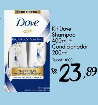 Giassi Supermercados Kit Dove Shampoo + Condicionador oferta