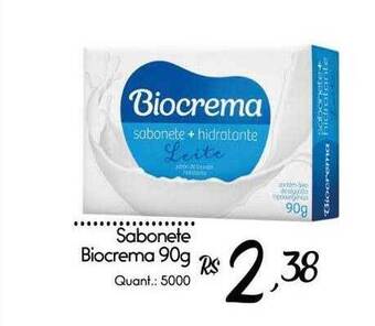 Giassi Supermercados Sabonete Biocrema oferta