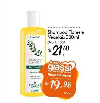Giassi Supermercados Shampoo Flores E Vegetais oferta