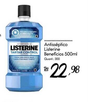 Giassi Supermercados Antisséptico Listerine Beneficios oferta