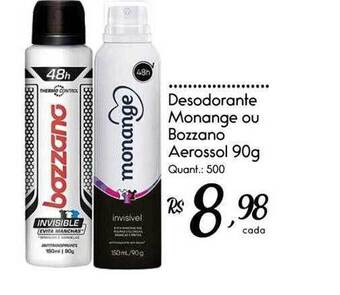 Giassi Supermercados Desodorante Monange Ou Bozzano Aerossol oferta