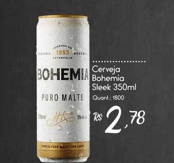 Cerveja Bohemia Sleek