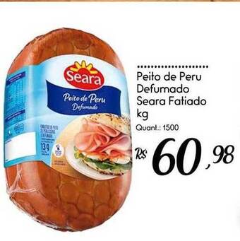 Giassi Supermercados Peito De Peru Defumado Seara Fatiado Kg oferta