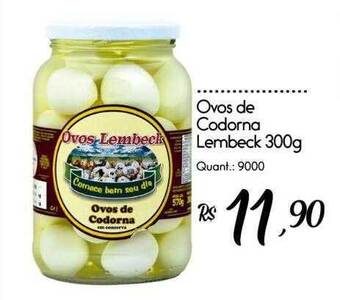 Giassi Supermercados Ovos De Codorna Lembeck oferta