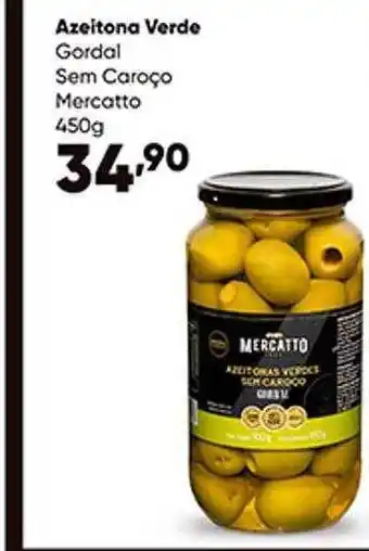 Zaffari Azeitona Verde Gordal Sem Caroço Mercatto oferta
