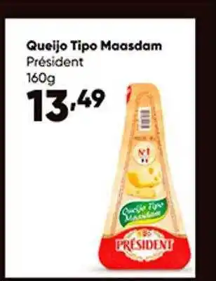 Zaffari Queijo Tipo Maasdam Président oferta