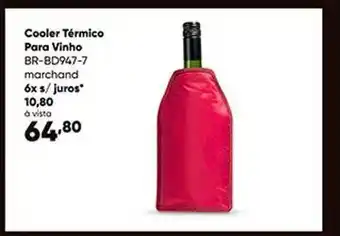 Zaffari Cooler Térmico Para Vinho Br-bd947-7 Marchand oferta