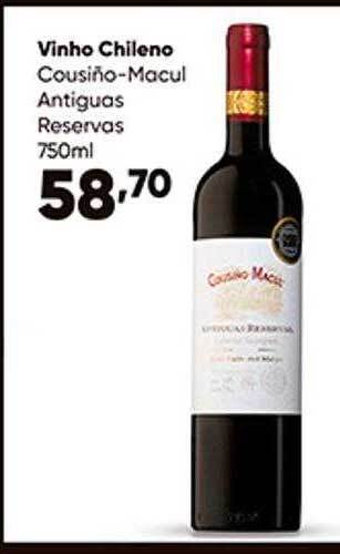 Zaffari Vinho Chileno Cousiño-macul Antiguas Reservas oferta