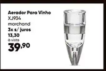 Zaffari Aerador Para Vinho Xj934 Marchand oferta