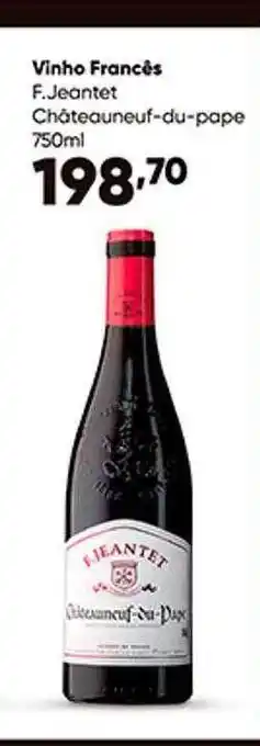 Zaffari Vinho Francês F. Jeantet Châteauneuf-du-pape oferta