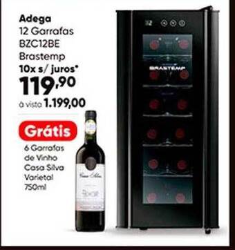 Zaffari Adega 12 Garrafas Bzc12be Brastemp oferta