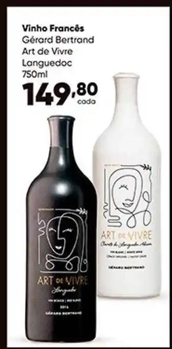 Vinho Francês Gérard Bertrand Art De Vivre Languedoc