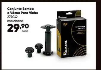 Zaffari Conjunto Bomba A Vacuo Para Vinho 277cq Marchand oferta