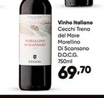 Zaffari Vinho Italiano Cecchi Treno Del Mare Merellino Di Scansano D.o.c.g. oferta