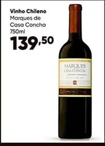 Zaffari Vinho Chileno Marques De Casa Concha oferta