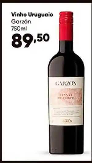 Zaffari Vinho Uruguaio Garzón oferta