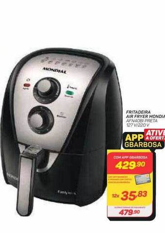 GBarbosa Fritadeira Air Fryer Mondial oferta