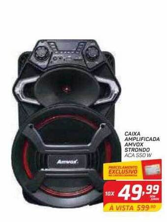 GBarbosa Caixa Amplificada Amvox Strondo oferta