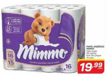 GBarbosa Papel Higiênico Mimmo oferta