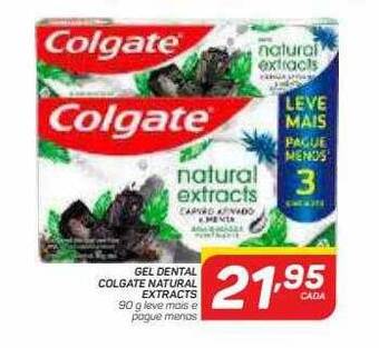 GBarbosa Gel Dental Colgate Natural Extracts oferta