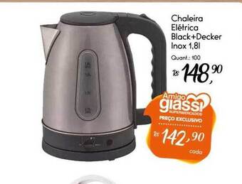 Giassi Supermercados Chaleira Elétrica Black+decker Inox 1.8l oferta