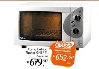 Forno Elétrico Fischer Grill 44l