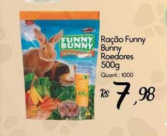 Giassi Supermercados Ração Funny Bunny Roedores oferta