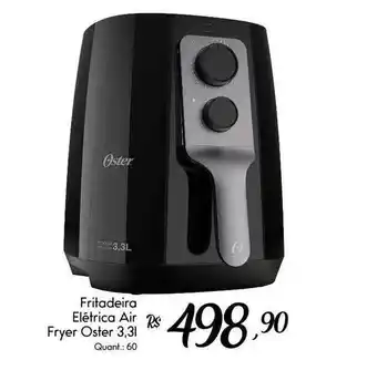 Giassi Supermercados Fritadeira Elétrica Air Fryer Oster 3.3l oferta