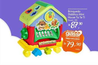 Giassi Supermercados Brinquedo Didático Mini House Ta Te Ti oferta